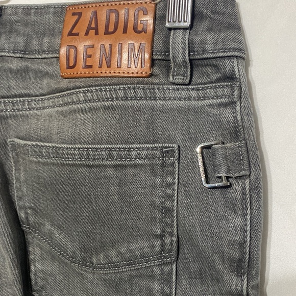 Zadig & Voltaire Denim Ava Eco Gris Light Jeans - Picture 6 of 14